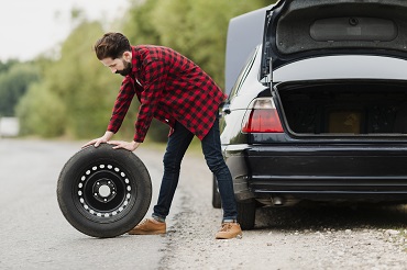 Roadside Tire Replacement